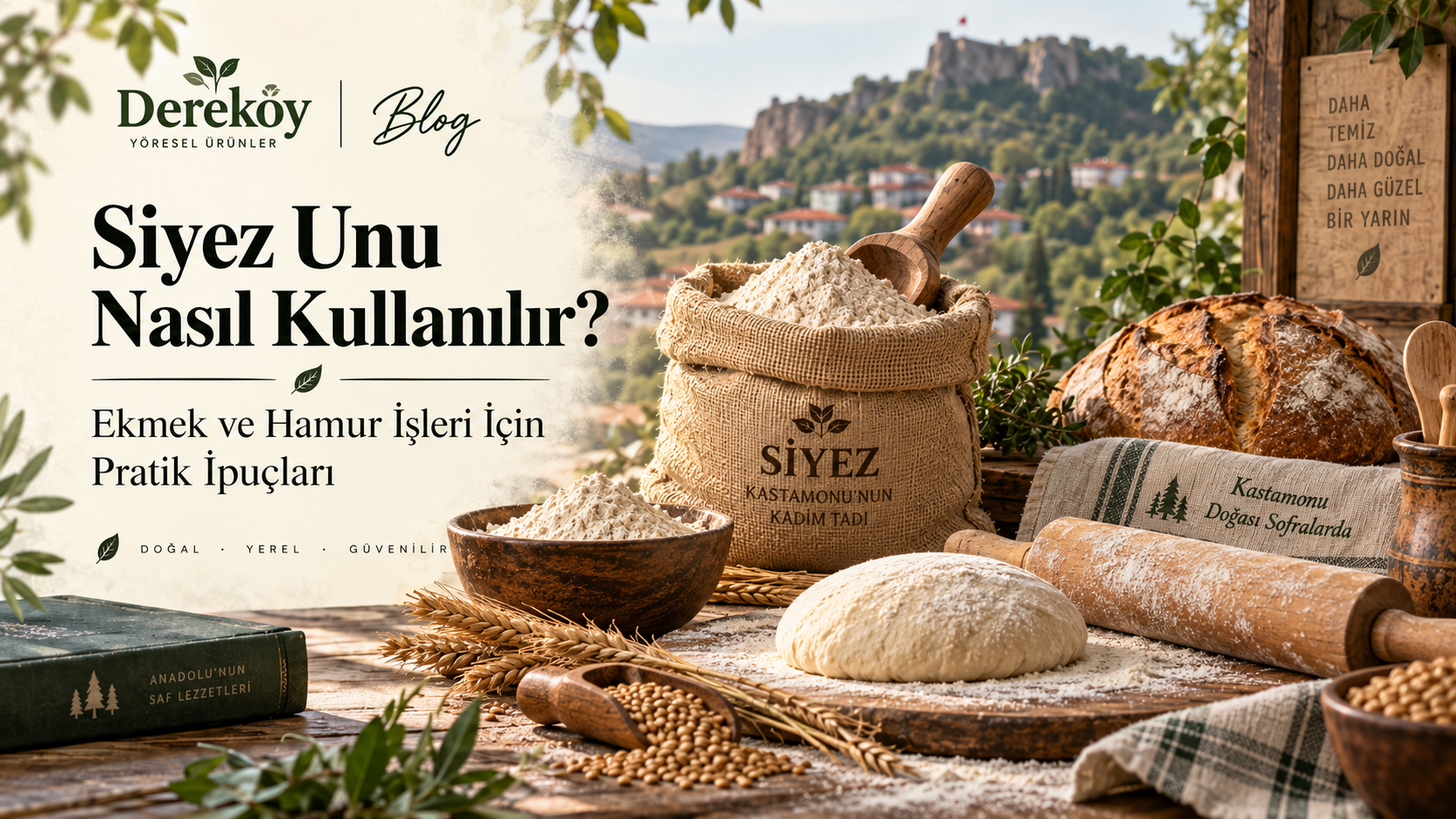 Siyez Unu Nasıl Kullanılır? Ekmek ve Hamur İşleri İçin Pratik İpuçları