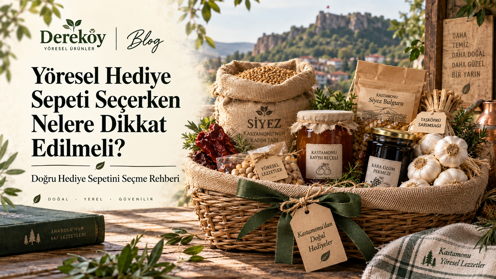 Yöresel Hediye Sepeti Seçerken Nelere Dikkat Edilmeli?